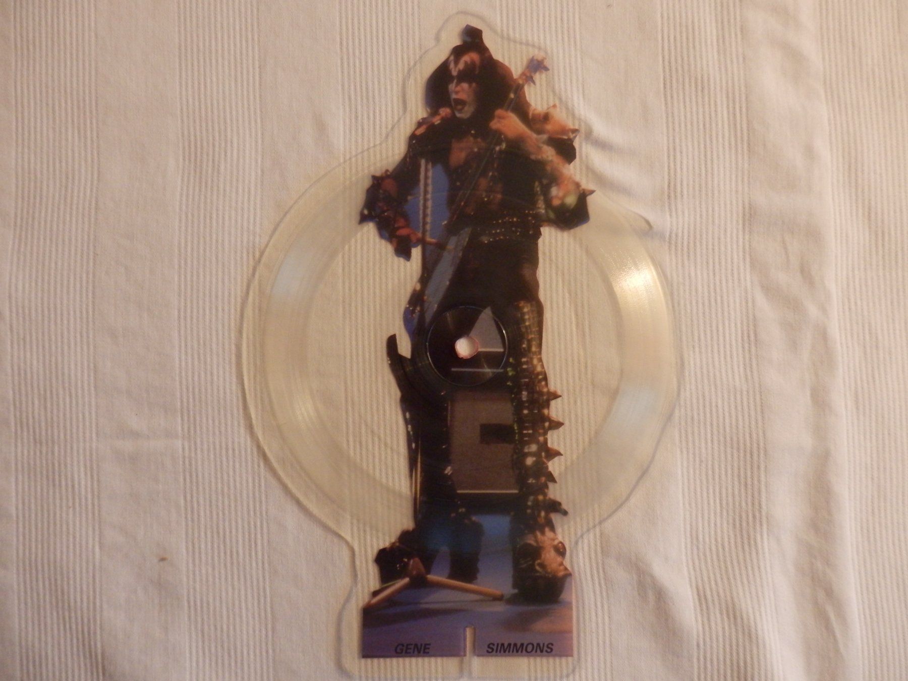 Dischi in vinile: Set de 4 Vinyle Shape de KISS – Usato da Hauterive NE venduto da Davidsonson 1