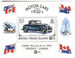 Block "Ford Modell A Sport-Coupé". Britische Jungferninseln