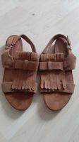 K..147 R G) Elvio Zanon Sandalen, Gr. 40, Braun