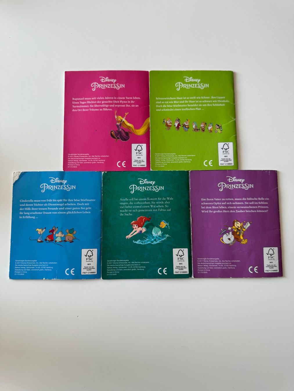 Bücher: Minibilderbücher Disney Prinzessinnen – Gebraucht aus Dietikon von Freestyla 1
