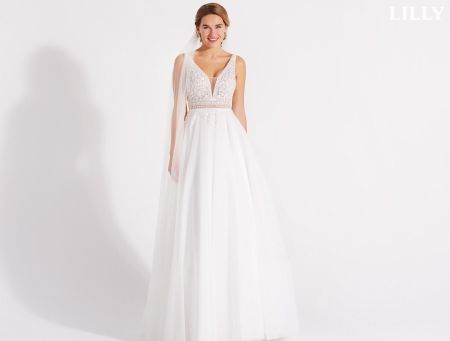 Secondhand Brautkleid von Lilly, Grösse 42