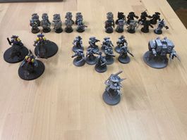 Kleine Space Wolves Armee Warhammer 40K
