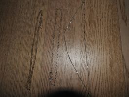 3er Set Modeschmuck-Halsketten
