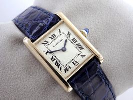 CARTIER TANK LOUIS PARIS 18K 78087 HANDAUFZUG 1970ER