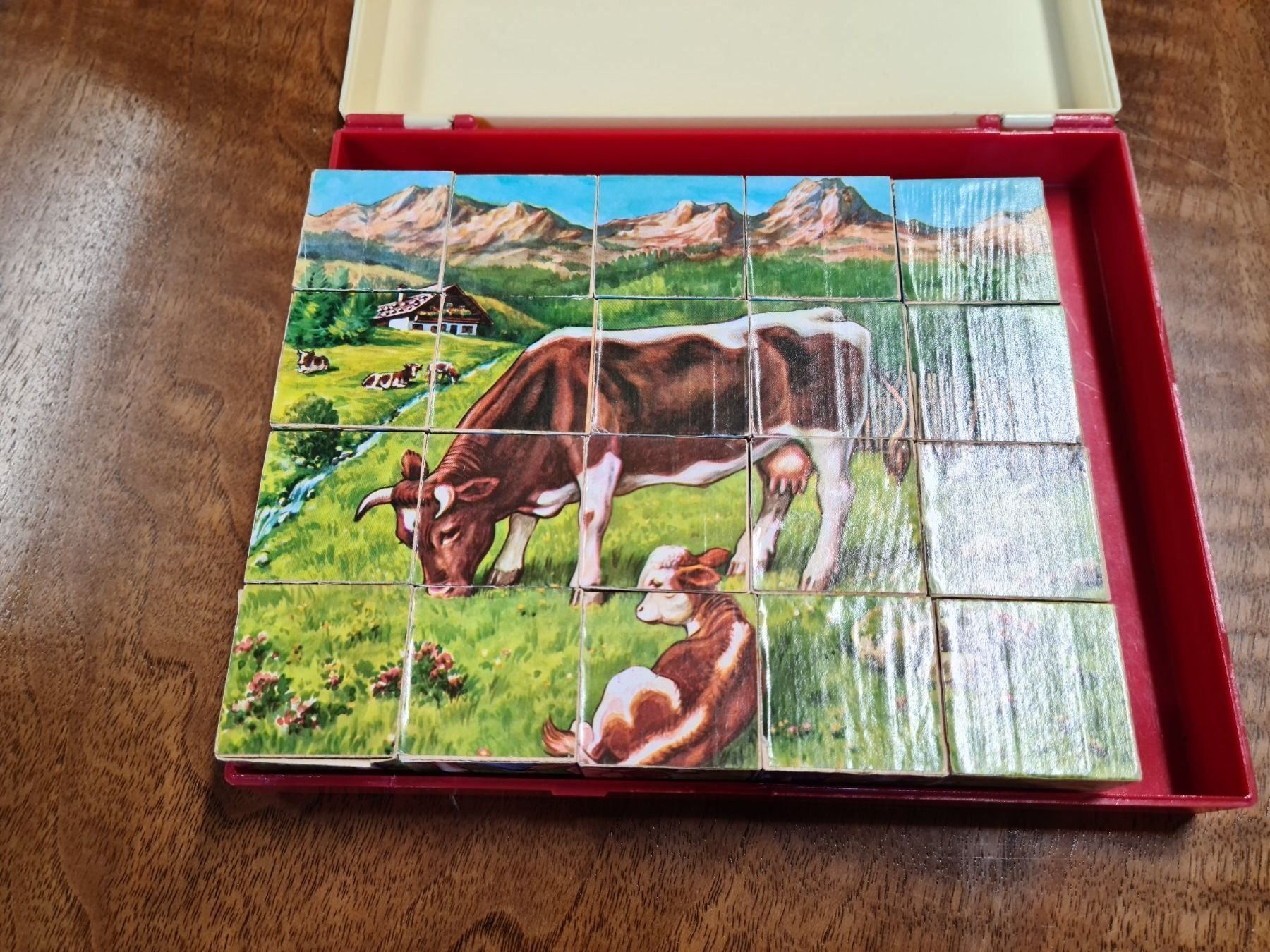 Puzzle: Holz-Klötzchen Puzzle – Usato da Erstfeld venduto da Uhu1980 1