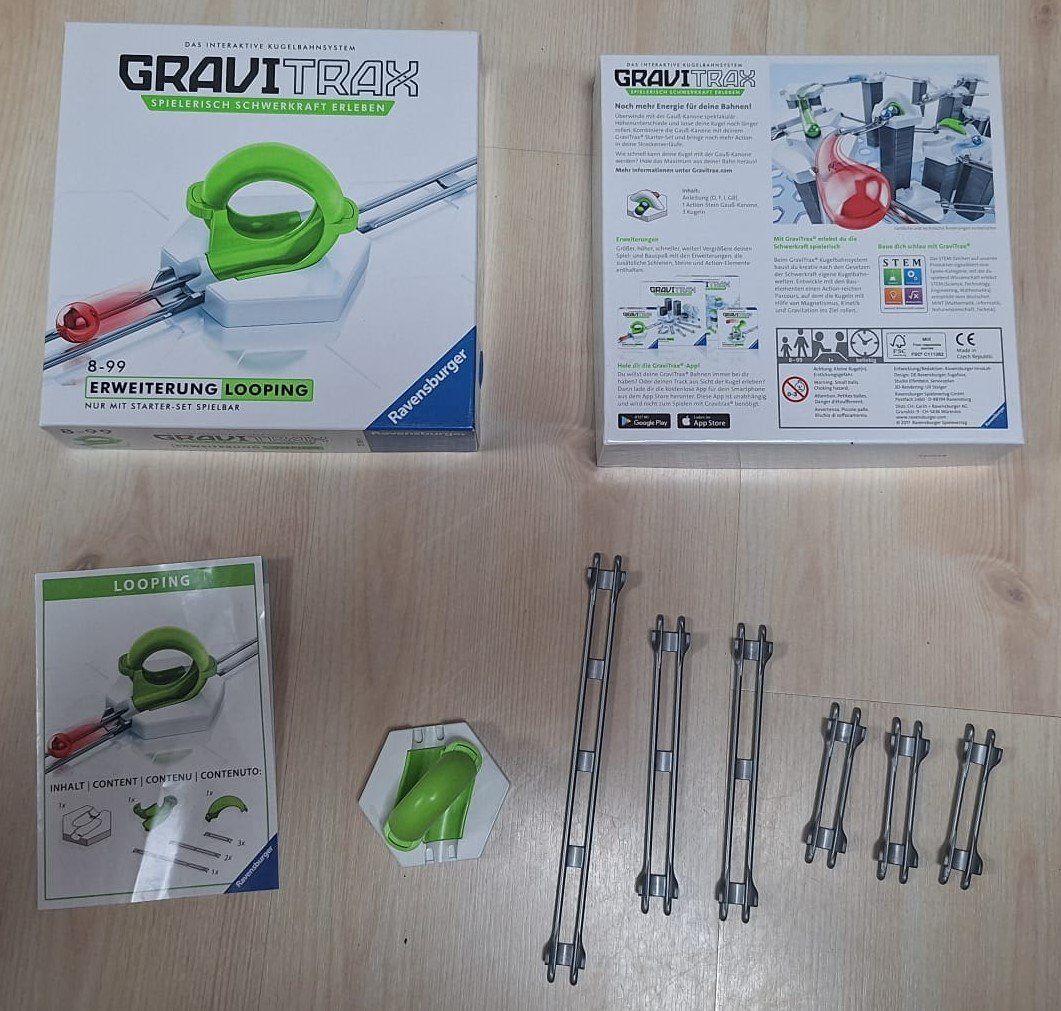 Ravensburger Giocattoli: Gravitrax Kugelbahn Starter-Set + 6 Erweiterungen – Usato da Wünnewil venduto da ofily 3