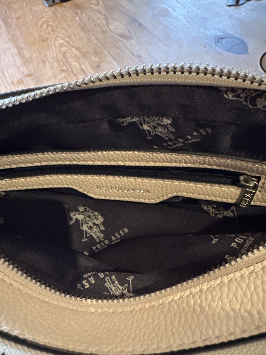 US Polo Taschen für Damen: U.S. Polo Assn. Umhängetasche beige – Gebraucht aus Mauren von ducducturi 3