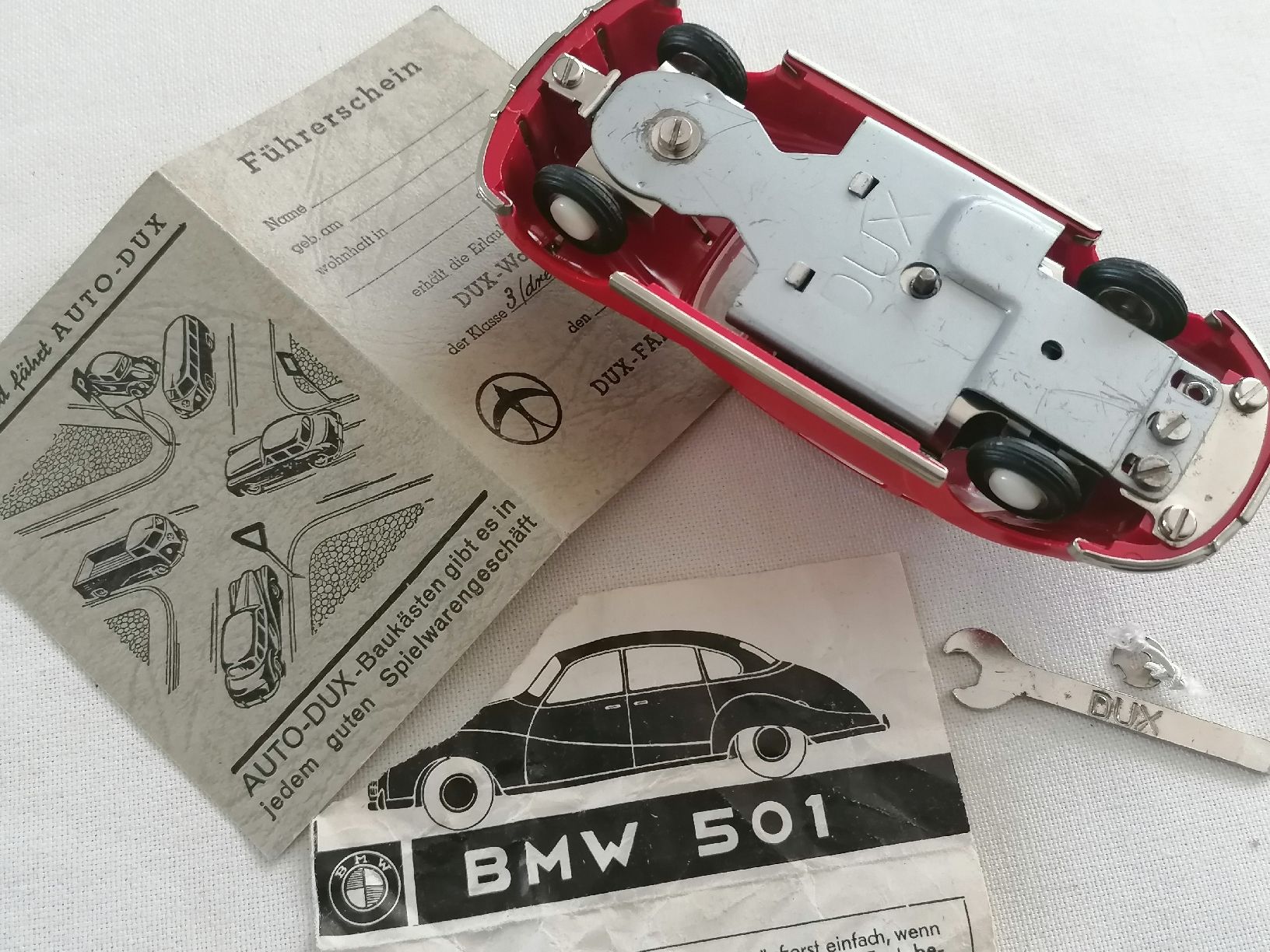 BMW Modellini d'auto: DUX Modellauto - BMW 501 – Usato da Basel venduto da vintagecollector 8