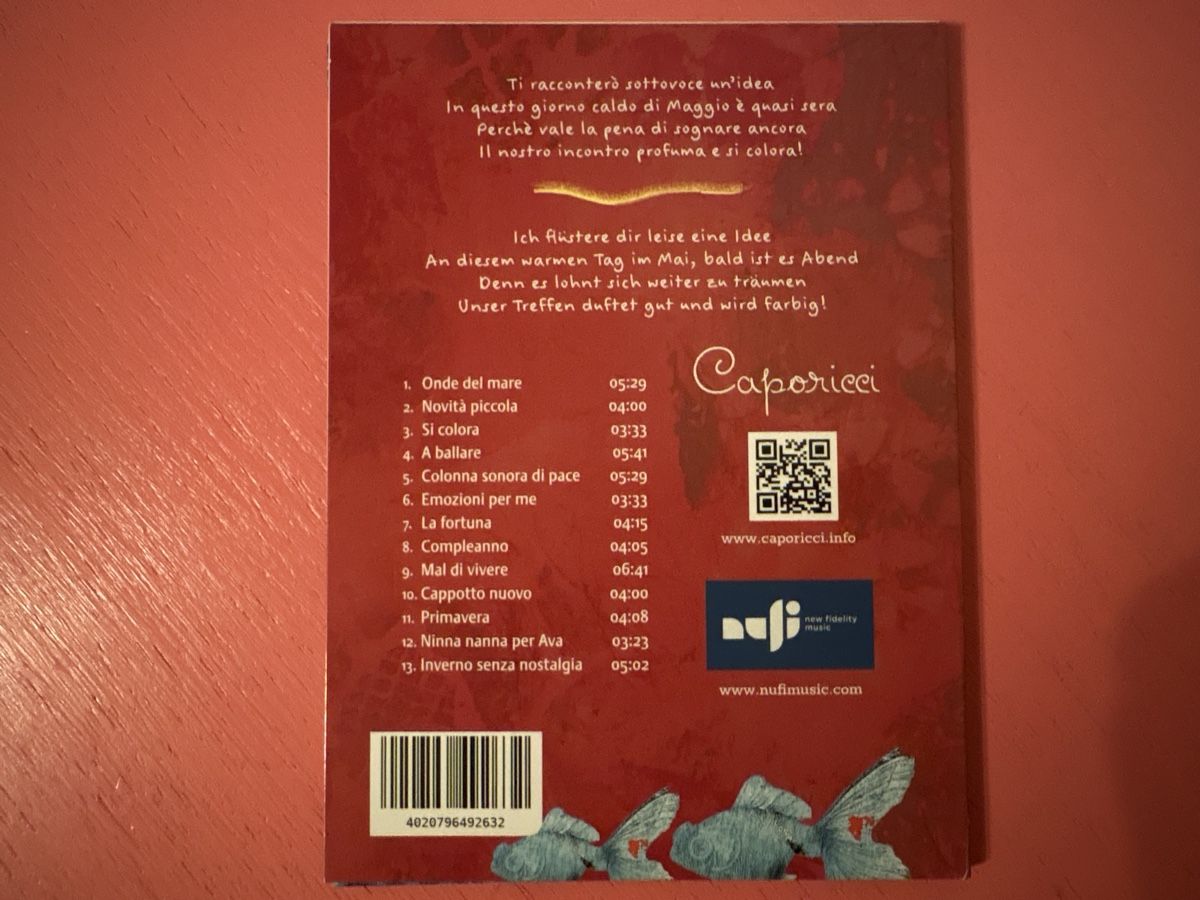 CD: Caporicci - Si Colora – Usato da Lützelflüh-Goldbach venduto da Deiv4 1