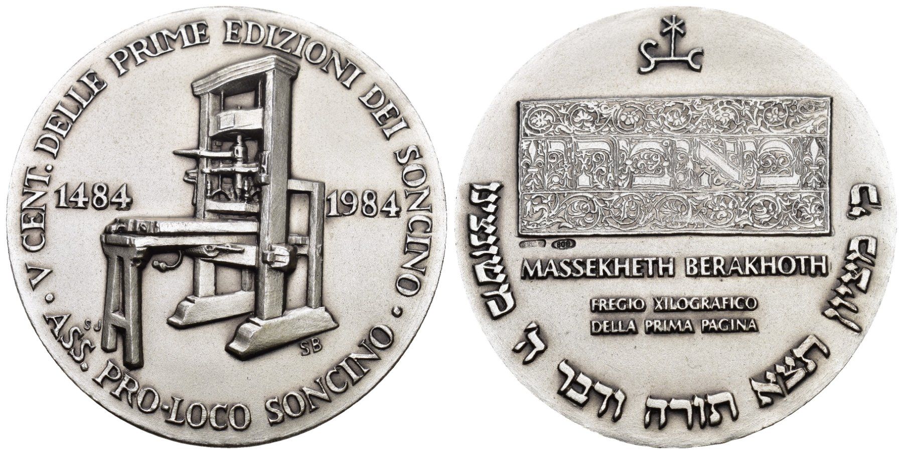 Médailles: Soncino 1984 – D'occasion à Bern par numismatictops
