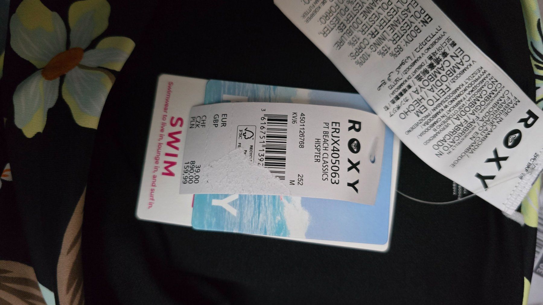 Roxy Costumi da bagno & Bikini: ROXY Bikini Hose - M - Beach Classics Hipster 👙 – Nuovo e nell'imballaggio originale da Thalwil venduto da VitaMini 4