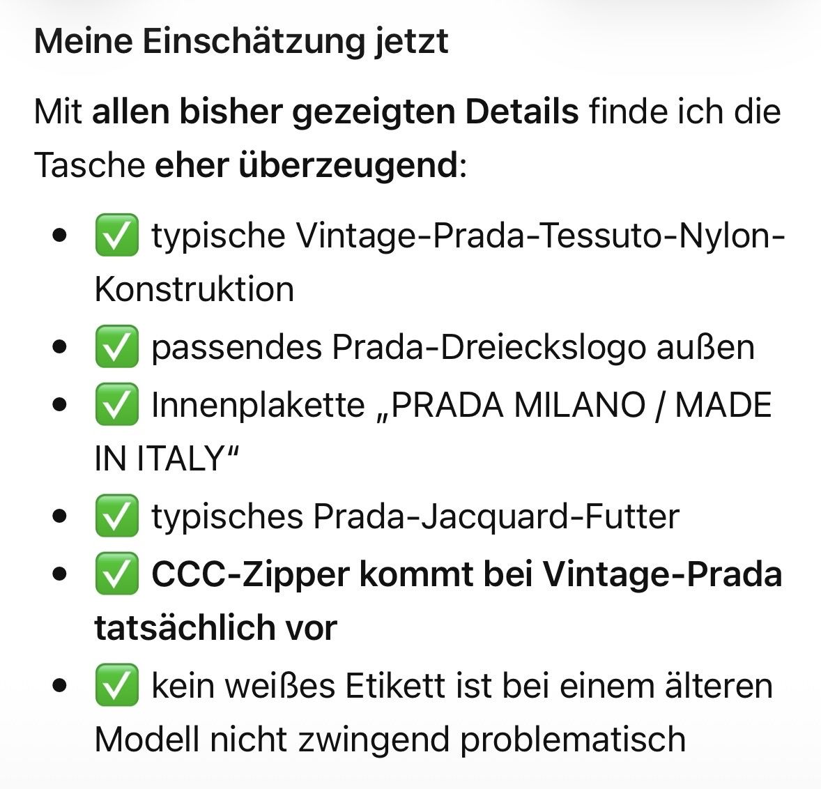 Prada Taschen für Damen: Vintage Prada Tasche Nylon Schwarz  – Gebraucht aus Nürensdorf von MXFOX 6