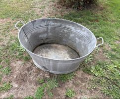 Zuber Zinkwanne 80 L dicht