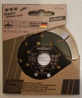 Diamant-Trennscheibe 115 mm wolfcraft Original und Neu