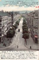 Gruss von der BAHNHOFSTRASSE 1904