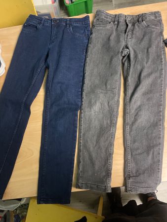 2 stretch Jeans eine Thermo Gr.140👦🏻