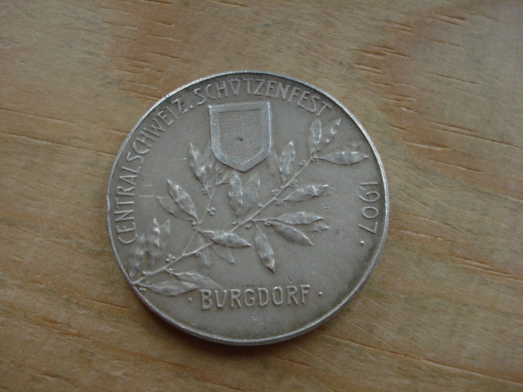 Medaglie: (H2) Swiss shooting Bern 1907 258b – Usato da Erlach venduto da Net-Coins 1