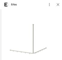 Erlau Eck- Duschvorhangstange