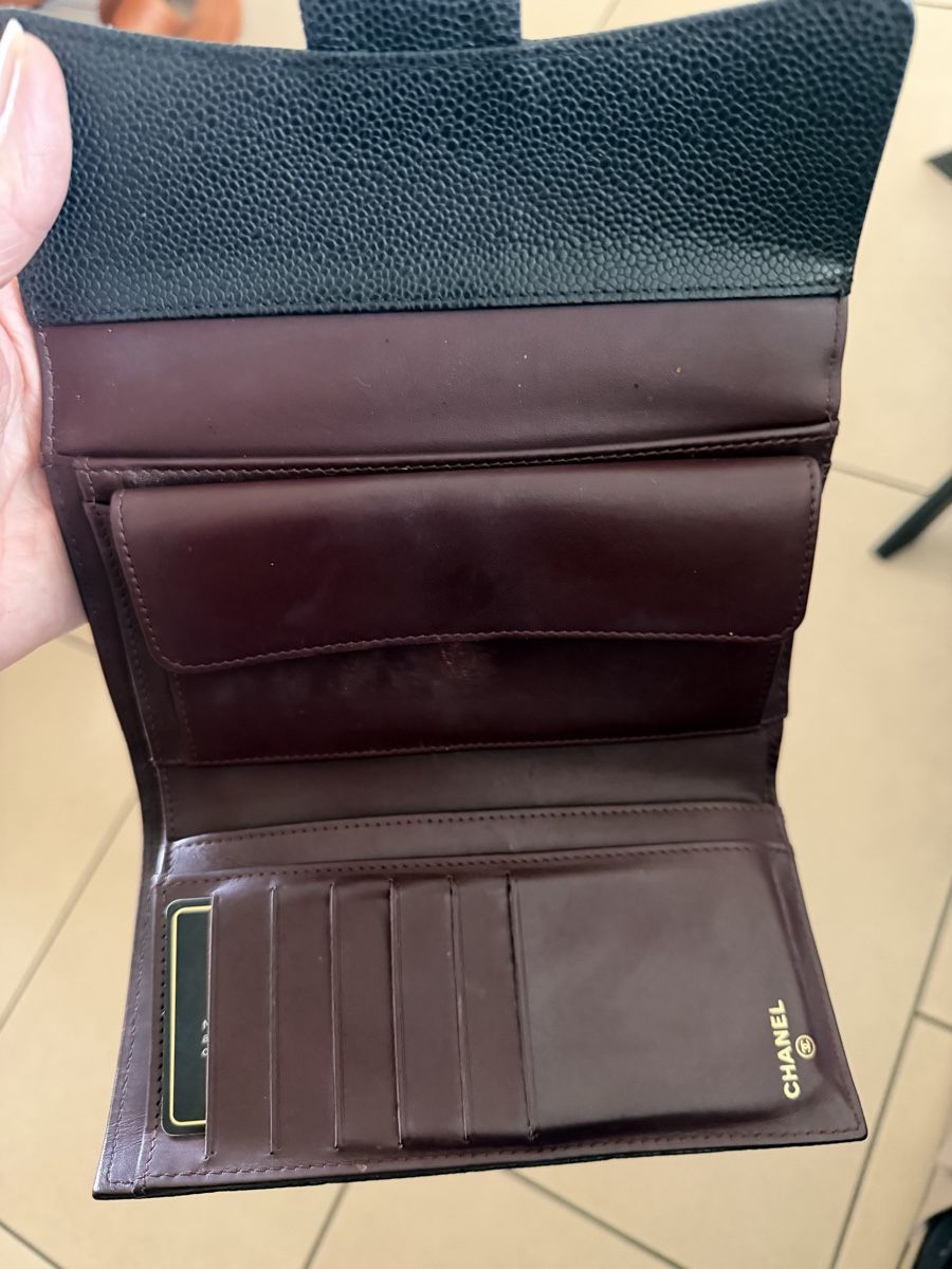 Chanel Portamonete: Chanel Portmonee  18/10 cm – Usato da Belp venduto da Aliya 5