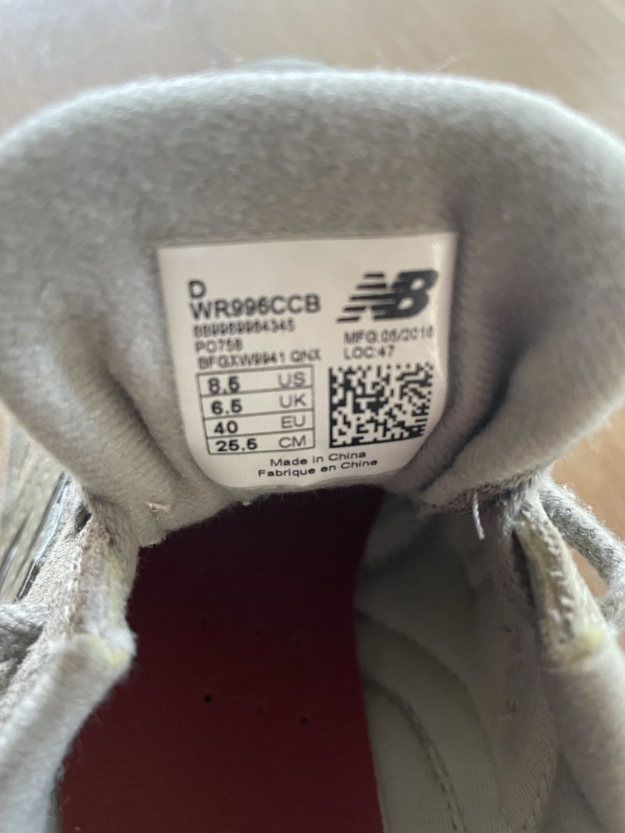 New Balance Scarpe da donna: New Balance 996, olivfarben, Grösse 40 – Usato da Hausen AG venduto da Future4me 4