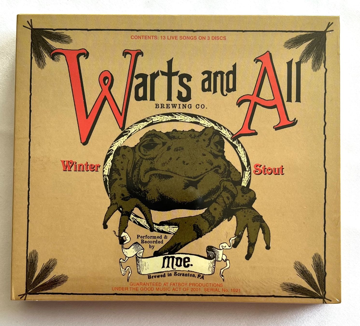 CDs: moe. - Warts And All, Winter Stout / 3 CD Set, OVP – Neu und originalverpackt aus Schaffhausen von Mond689