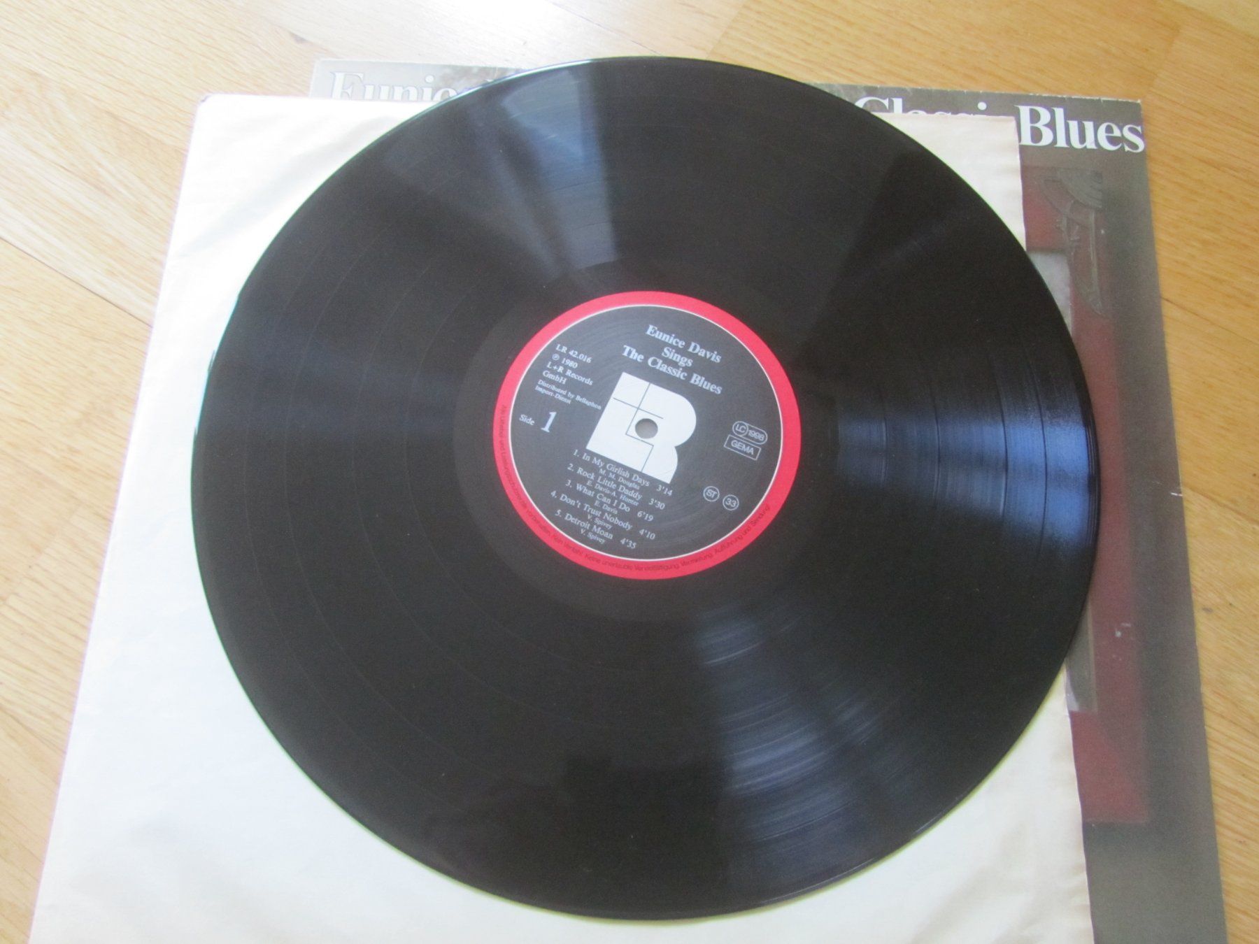 Schallplatten: Eunice Davis:   Sings The Classic Blues LP – Gebraucht aus Seengen von mikelele 1