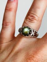 Labradorite Gemstone Handmade ring size 57