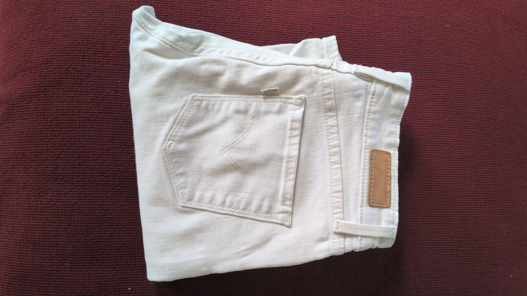 Levi's Jeans: Jean Levis Blanc – D'occasion à Grueningen par t.campanella 3