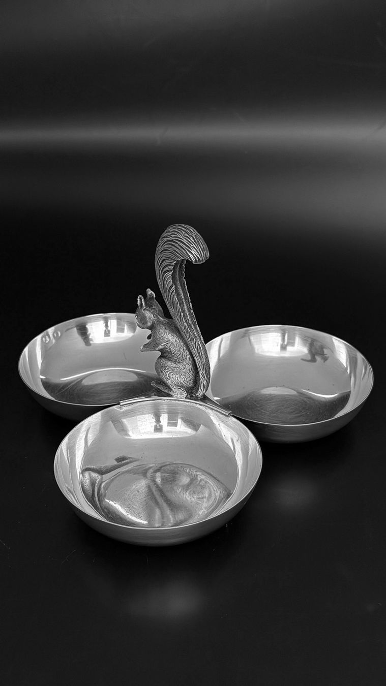 Schalen: Stilvolle versilberte Apéro Schale aus Frankreich – Gebraucht aus Luzern von Eukalyptus 3