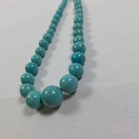 Türkis Halskette mit Kugeln - Sommer Chic Accessoire 513