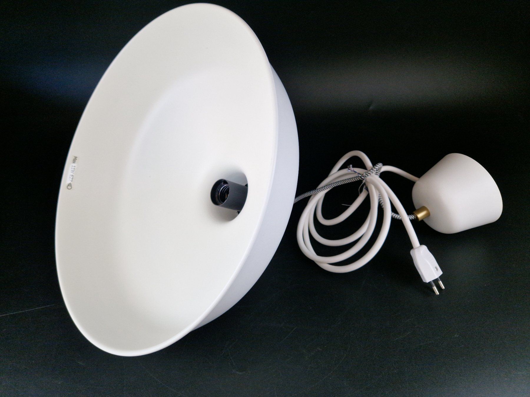 Ikea Lustres & lampes de plafonds: RANARP Hängeleuchte, elfenbeinweiß – D'occasion à Muhen par Restwert_Muhen 3