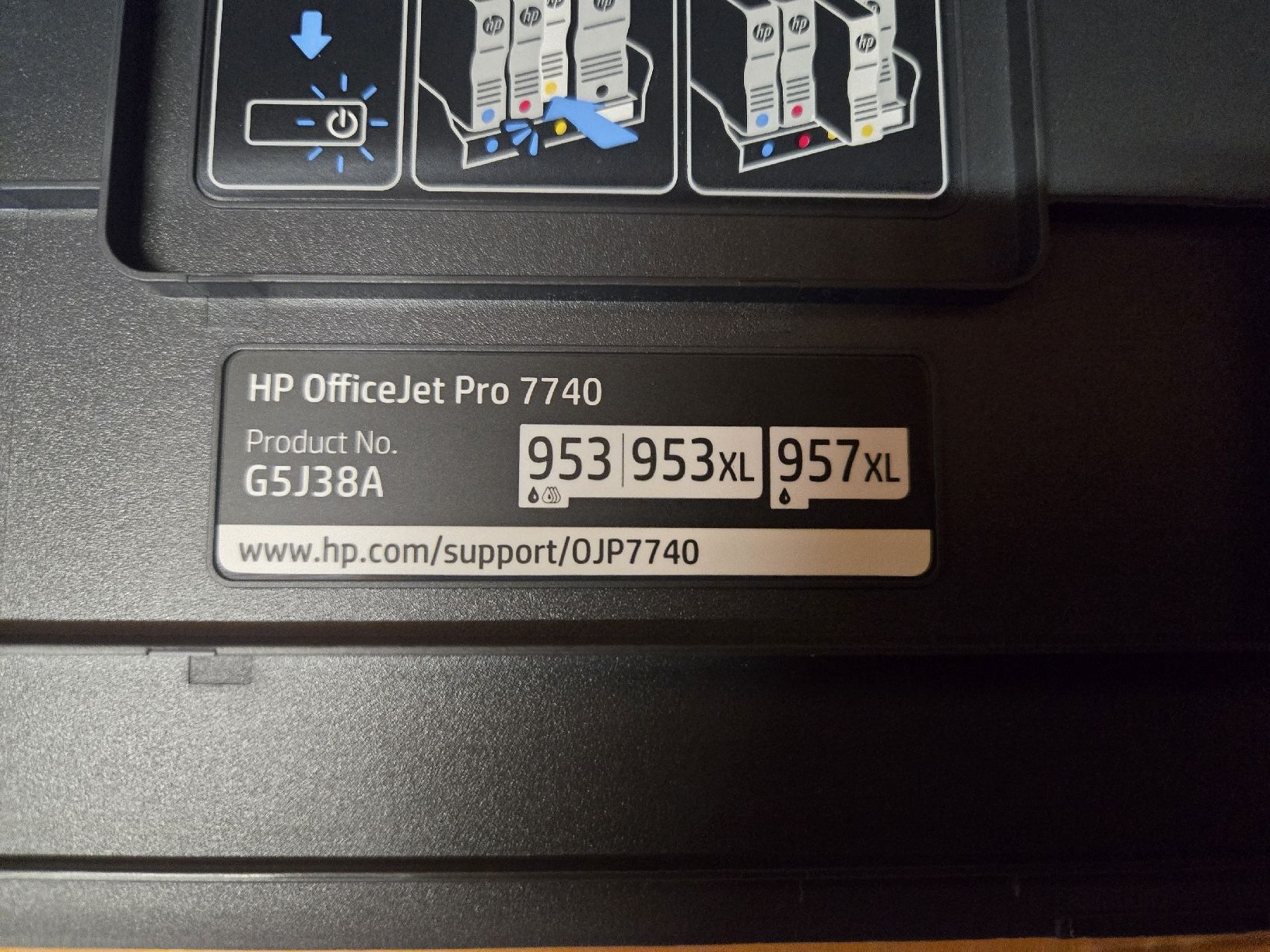 Drucker: HP OfficeJet Pro 7740 Drucker – Gebraucht aus Fankhaus (Trub) von MarioRoesch1989 1