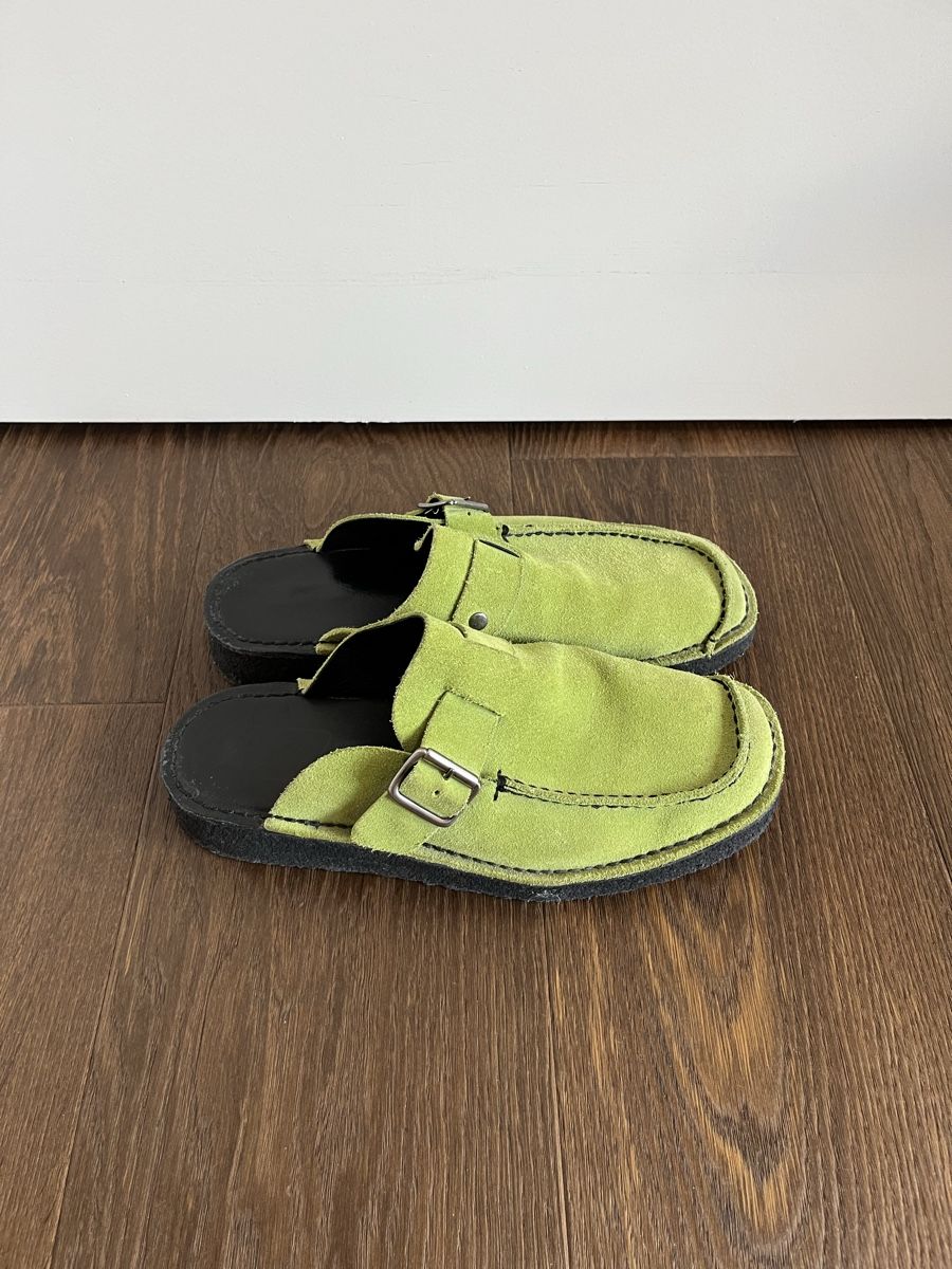 Scarpe da uomo: Mules Padmores x Rave Acid Lime – Usato da Zürich venduto da val_cb99