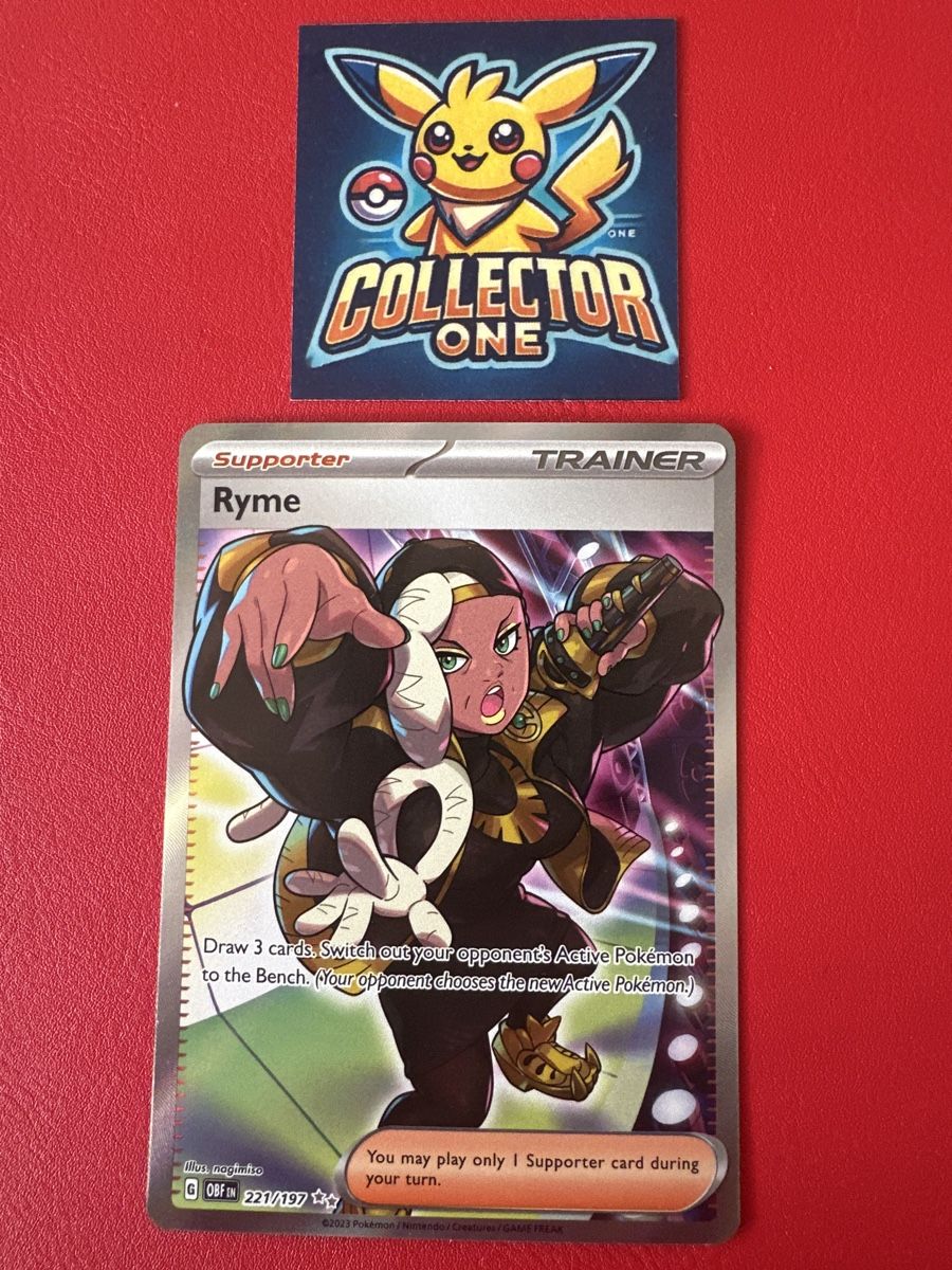 Pokémon Carte collezionabili: Pokemon Ryme Trainer Top – Nuovo (secondo la descrizione) da Lommiswil venduto da CollectorOne