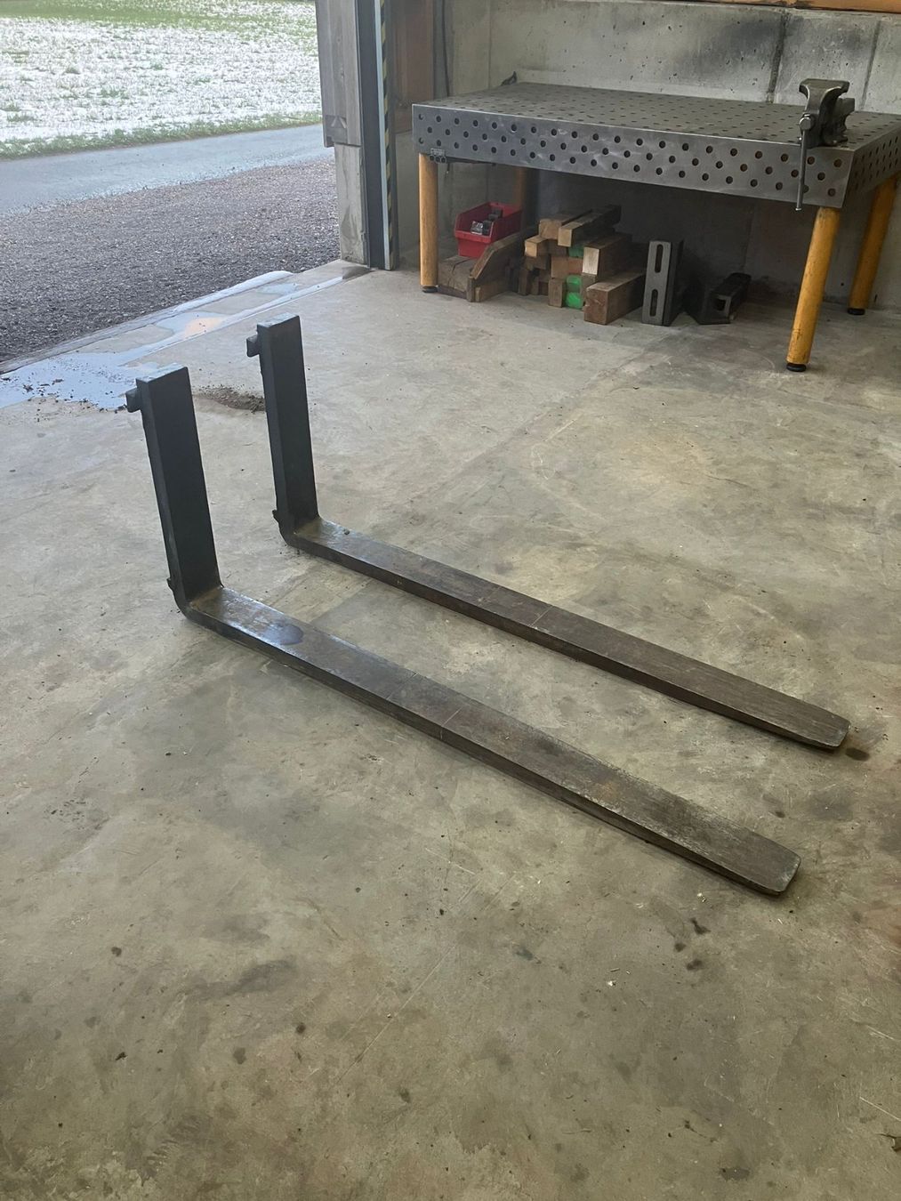 Carrelli elevatori e a forche: Palettgabel Staplergabel 1.6m lang – Usato da Wisen SO venduto da Trix_N