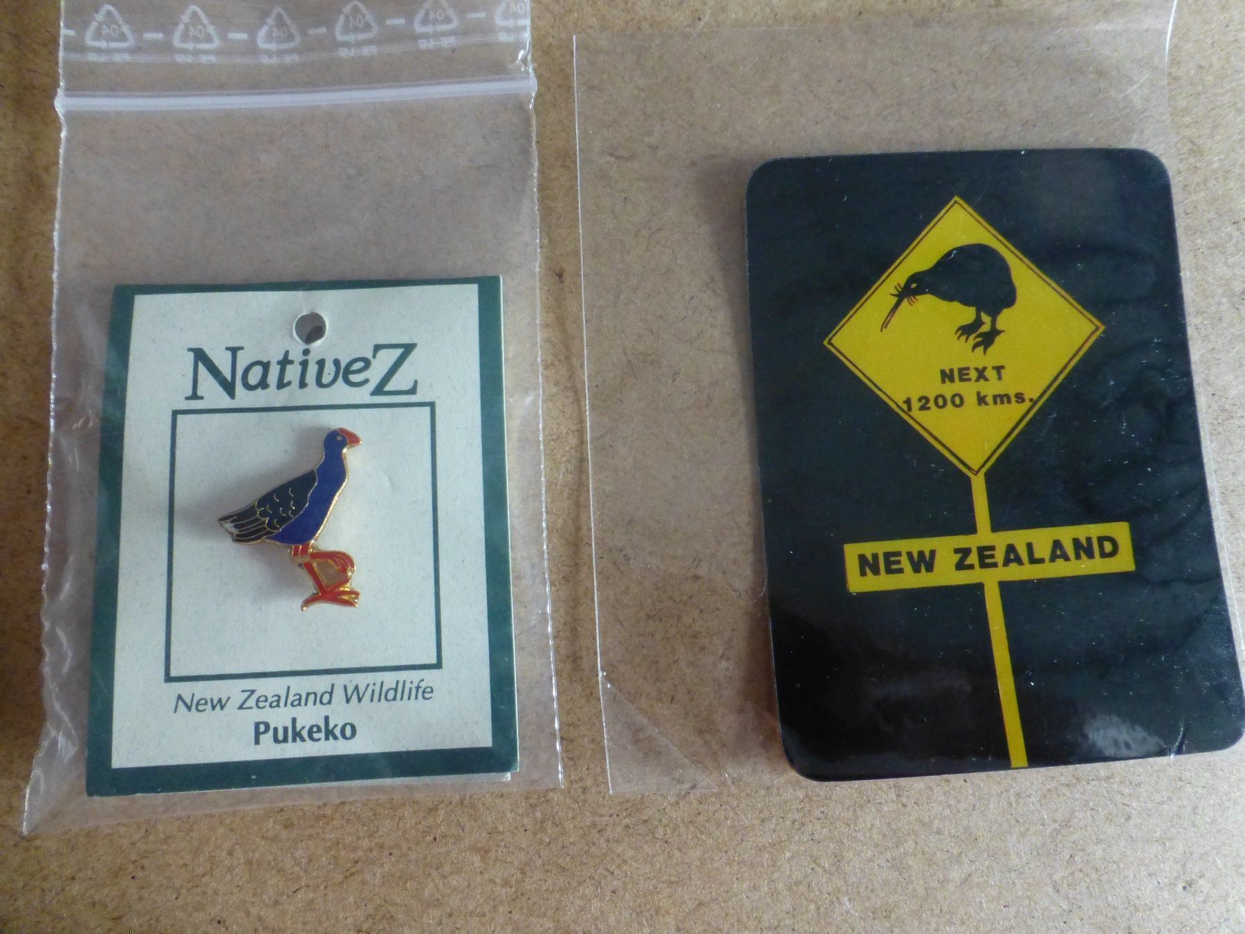 Sticker: Neuseeland  Kiwi + Pukeko NEU Sticker/Pin – Nuovo (secondo la descrizione) da Rheinau venduto da MakalekaAloha 8