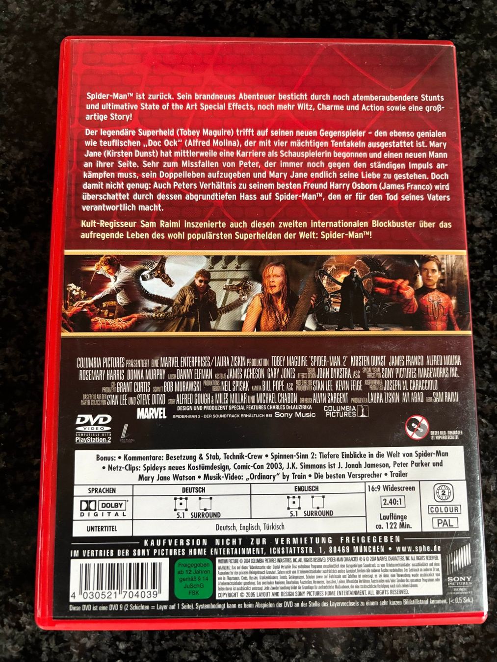 Tutti i DVDs: SPIDERMAN Teil 2, DVD – Usato da Seltisberg venduto da smi_x7rx 1