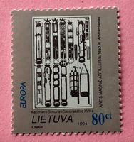 Briefmarken aus Lettland 1994  Europa – Entdeckungen