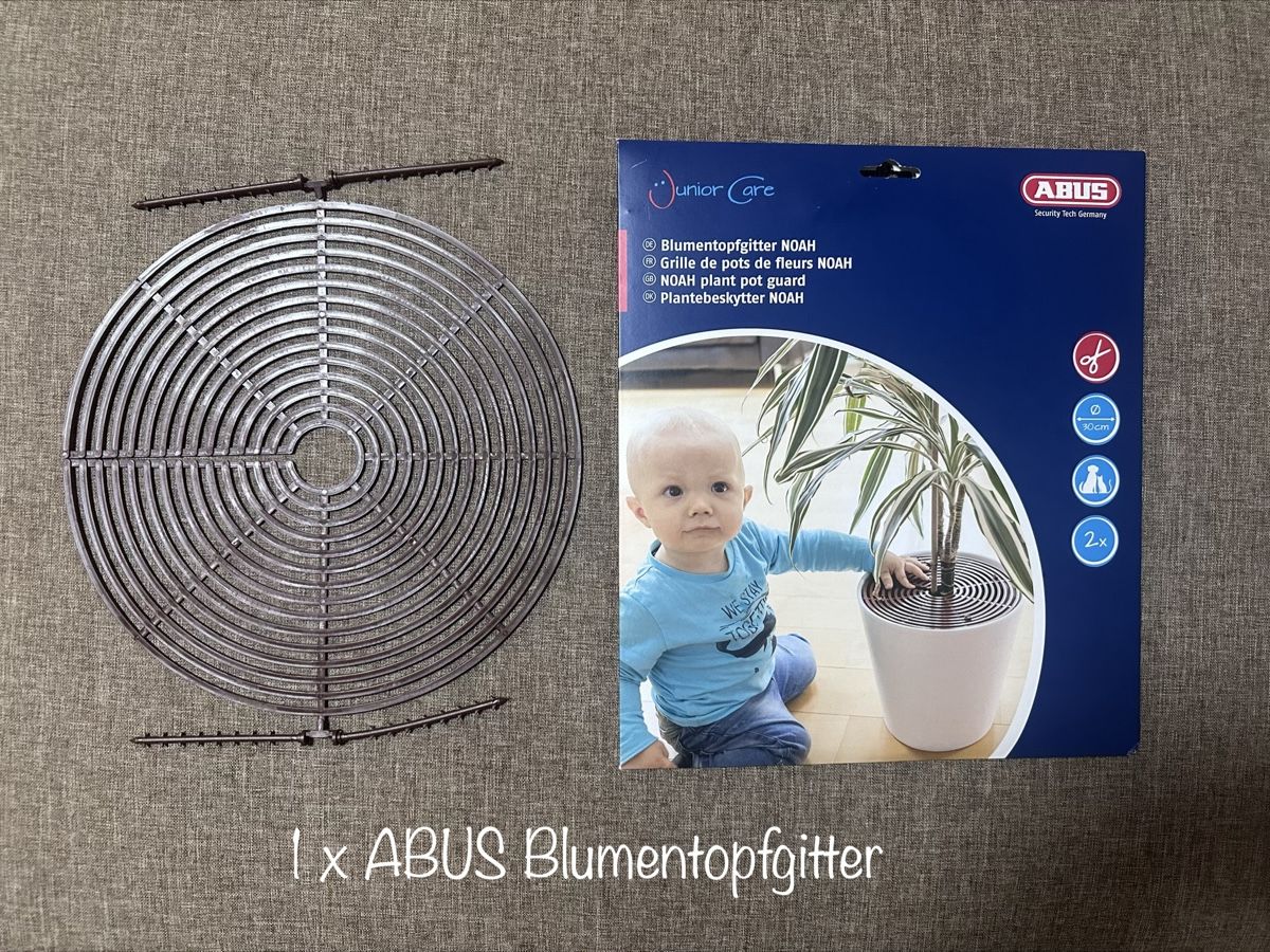 Gitter & Roste: Abus Blumentopfgitter – Neu und originalverpackt aus Uitikon Waldegg von MGC