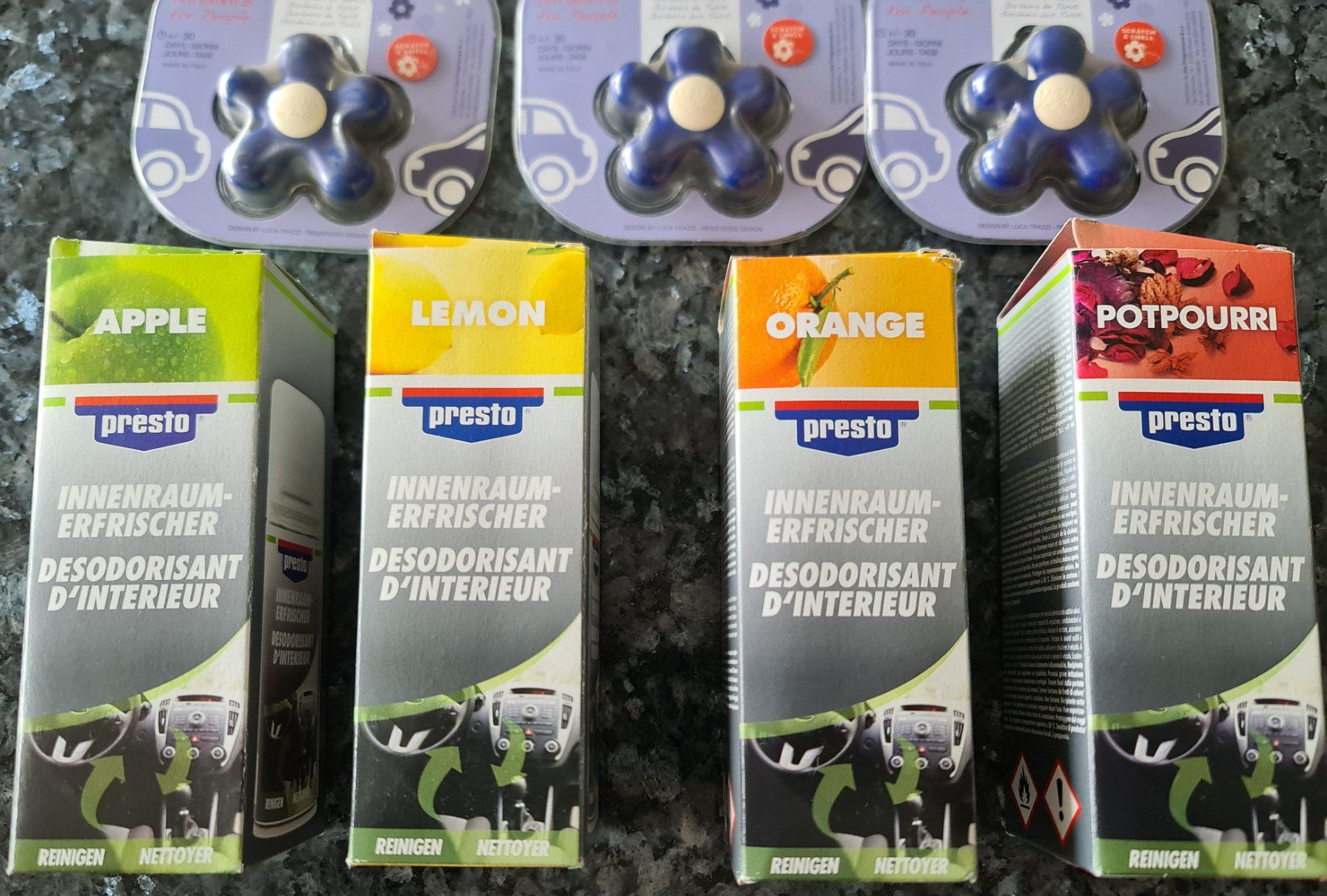 Spray per ambienti: 11 stück div. Neu Auto Duft Lufterfrischer – Nuovo e nell'imballaggio originale da Uerkheim venduto da Kaufoption 3