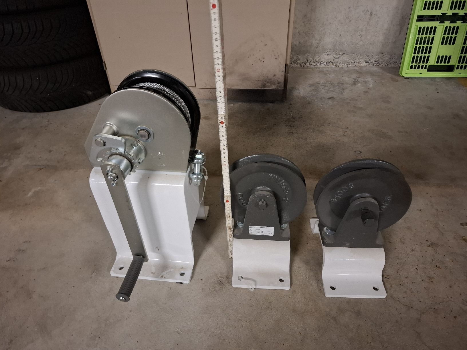 Altro per stoccaggio & trasporto: Seilwinde mit Ratschenfunktion und 2 Umlenkrollen – Usato da Effretikon venduto da RossTheBoss