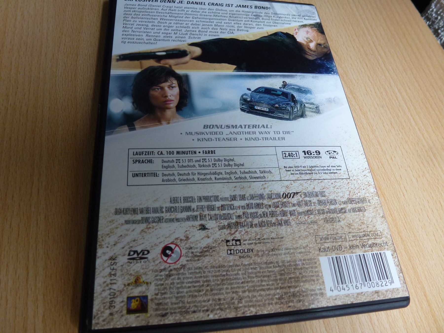 Alle DVDs: Ein Quantum Trost – Gebraucht aus Hombrechtikon von Maloev17 1
