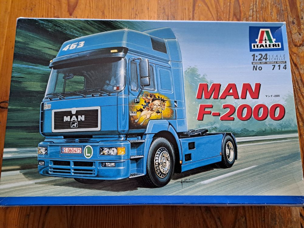 Man F-2000 1/24 italeri 714 (Neu (gemäss Beschreibung)) in Düdingen für ...