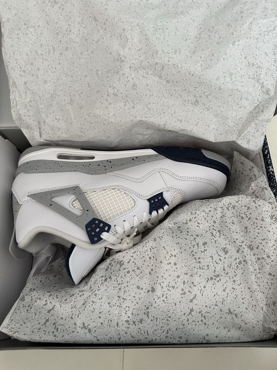 Jordan Scarpe da uomo: Nike Air Jordan 4 Retro Midnight Navy – Nuovo e nell'imballaggio originale da Uitikon Waldegg venduto da Almostheaven 1