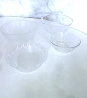 4 Glasschüsseln
