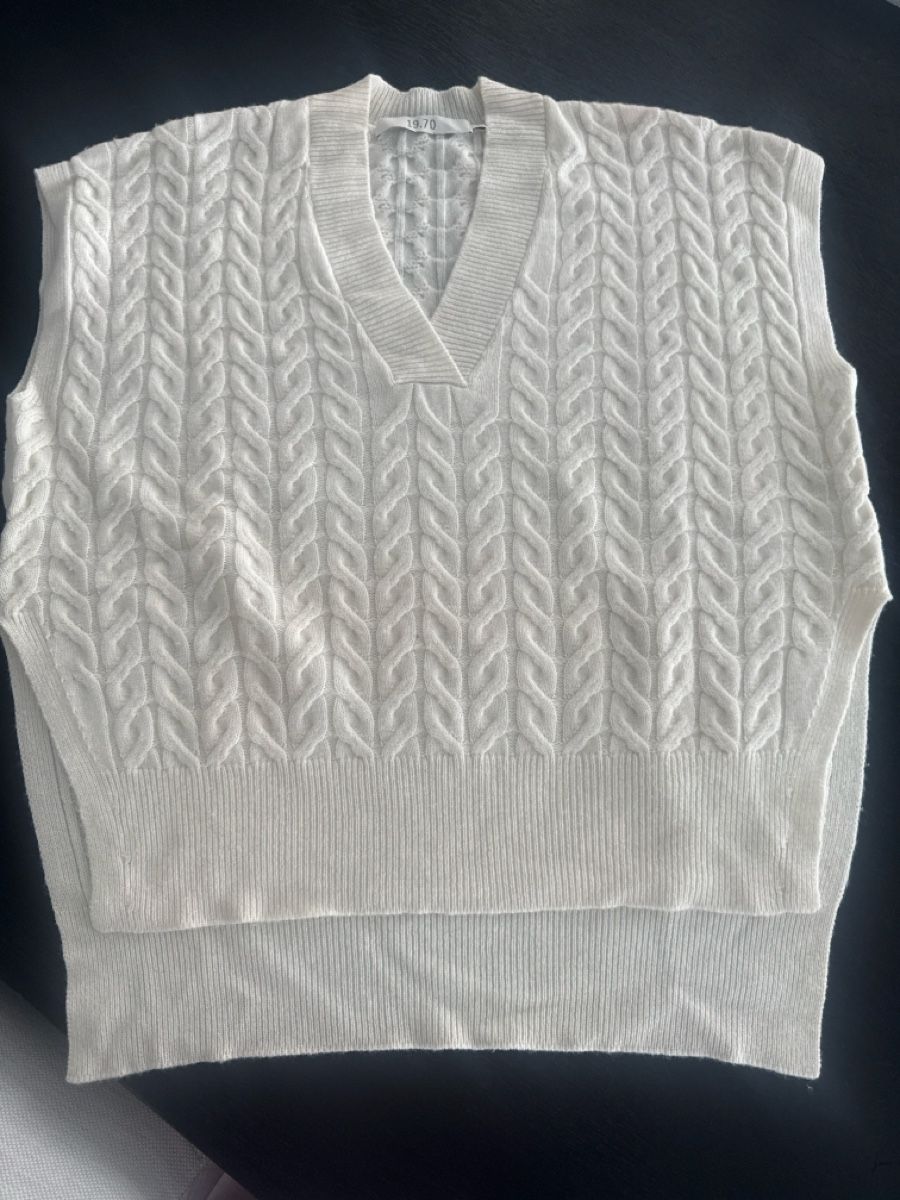 Gilet & Giacche senza maniche: Pullover Weste 19.70 beige Grösse S – Usato da Uitikon Waldegg venduto da sugmuer