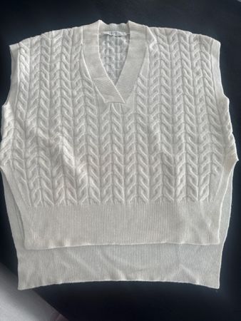 Pullover Weste 19.70 beige Grösse S