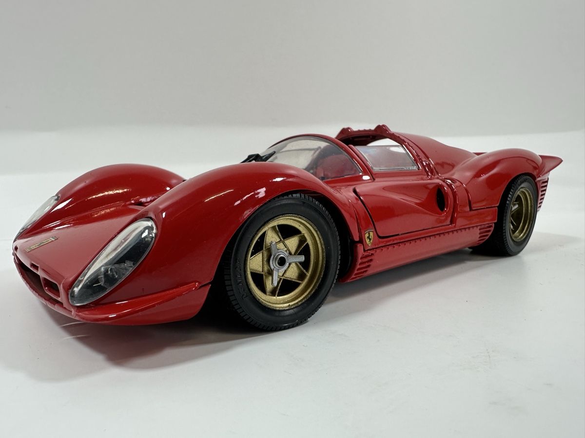 Jouef Modellini d'auto: Ferrari 330 P4 1:18, rot, JOUEF EVOLUTION – Nuovo (secondo la descrizione) da Zofingen venduto da rf9_x2xt