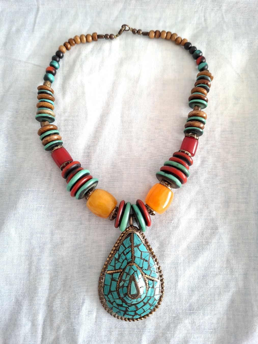 Colliers: Collier statement bohème ethnique vintage – D'occasion à Lutry par Sim_Sta 5