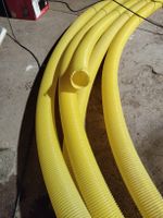 Gelbes Drainagerohr, 100mm, L10m. Abholung Wattwil